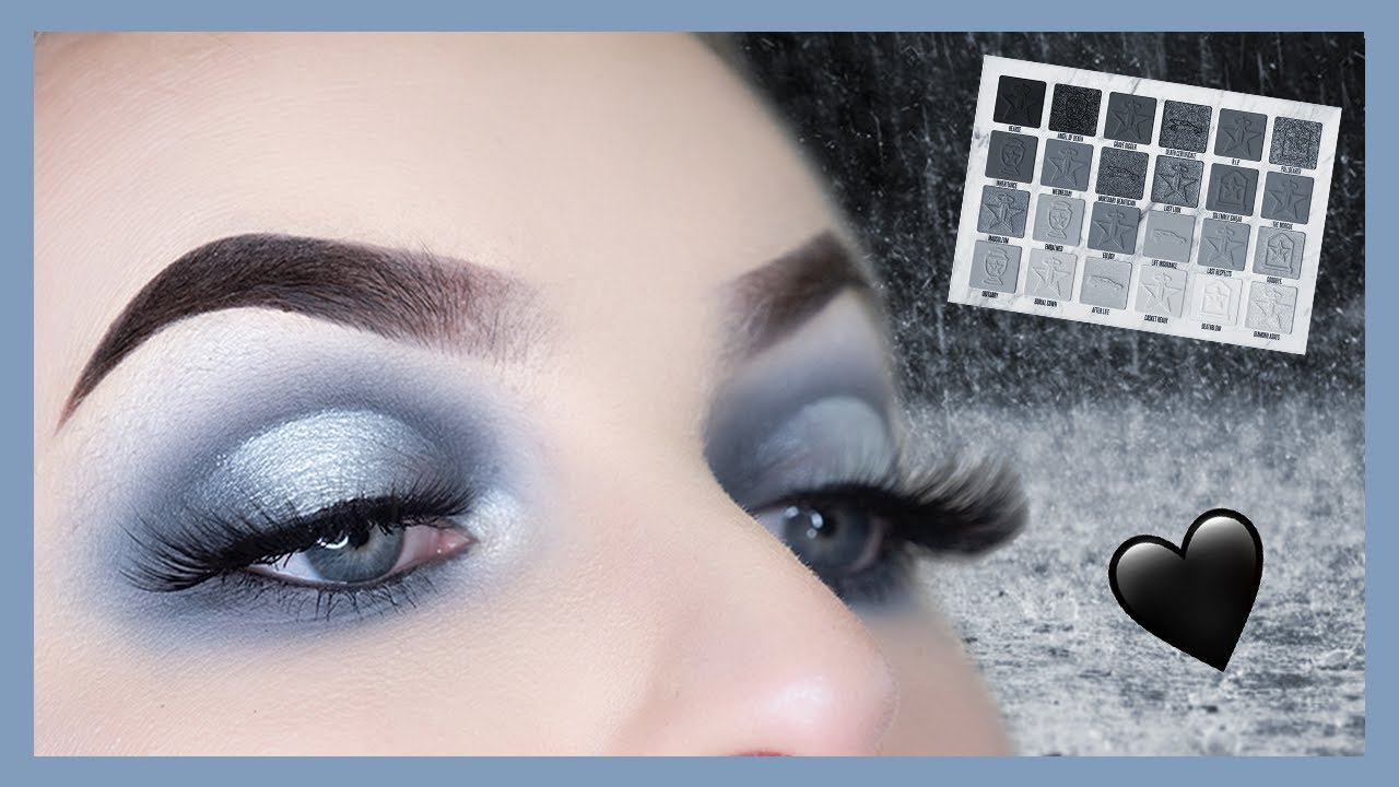 Cremated Palette Tutorial | Grey & Silver Halo Eye