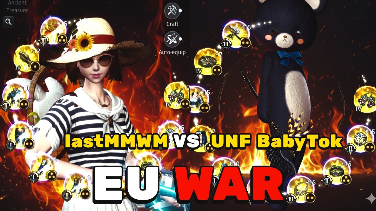lastMMWM TEAM VS UNF BabyTok TEAM | HOF VS UNF/77/SC | EU WAR | MIR4