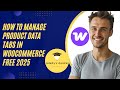 How to Manage Product Data Tabs in WooCommerce Free 2025