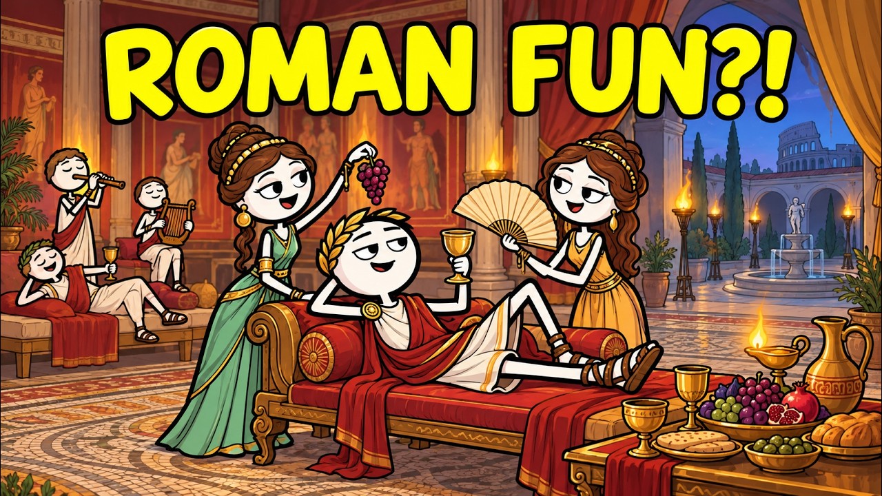 How Did People Have Fun in Ancient Rome? - YouTube
