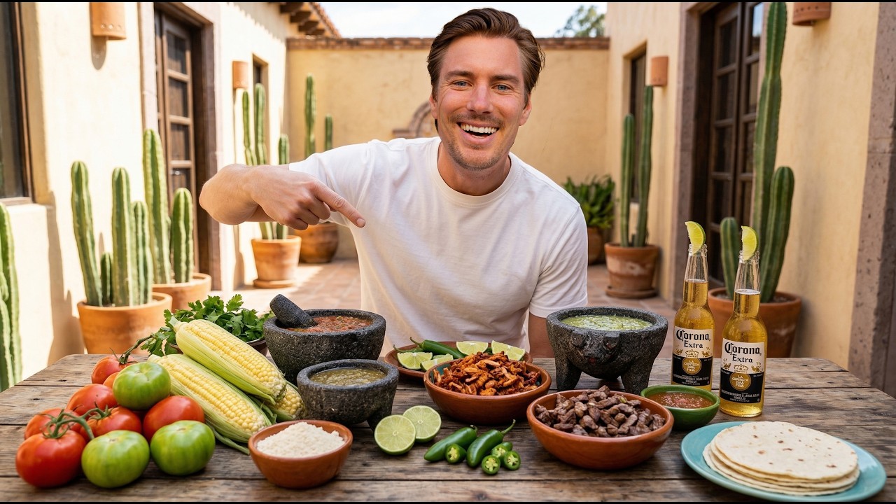 SÅ LAGAR DU RIKTIG TACOS FRÅN GRUNDEN (MED ANA FRÅN MEXIKO)