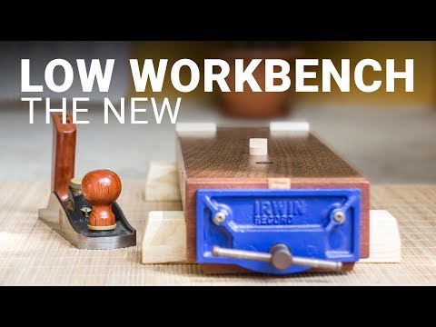 the low workbench 2 0 a mini woodworking bench with lots of features