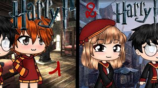 hermione harry potter gacha ron granger weasley edit