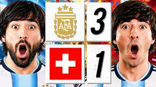 Switzerland Robbed!? Alvarez Game-winner! 🔥 Argentina 3-1 Switzerland (reaction)