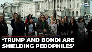 Republican Nancy Mace Joins Democrat Press Conference With Epstein Survivors Before Bondi Hearing