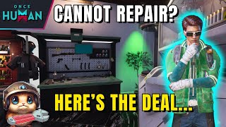 Why You Can't Repair Weapons in Once Human: This is the Reason!😫🔧