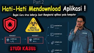 Cara virus bekerja menyerang sistem komputer saat install software | Virus Komputer screenshot 2
