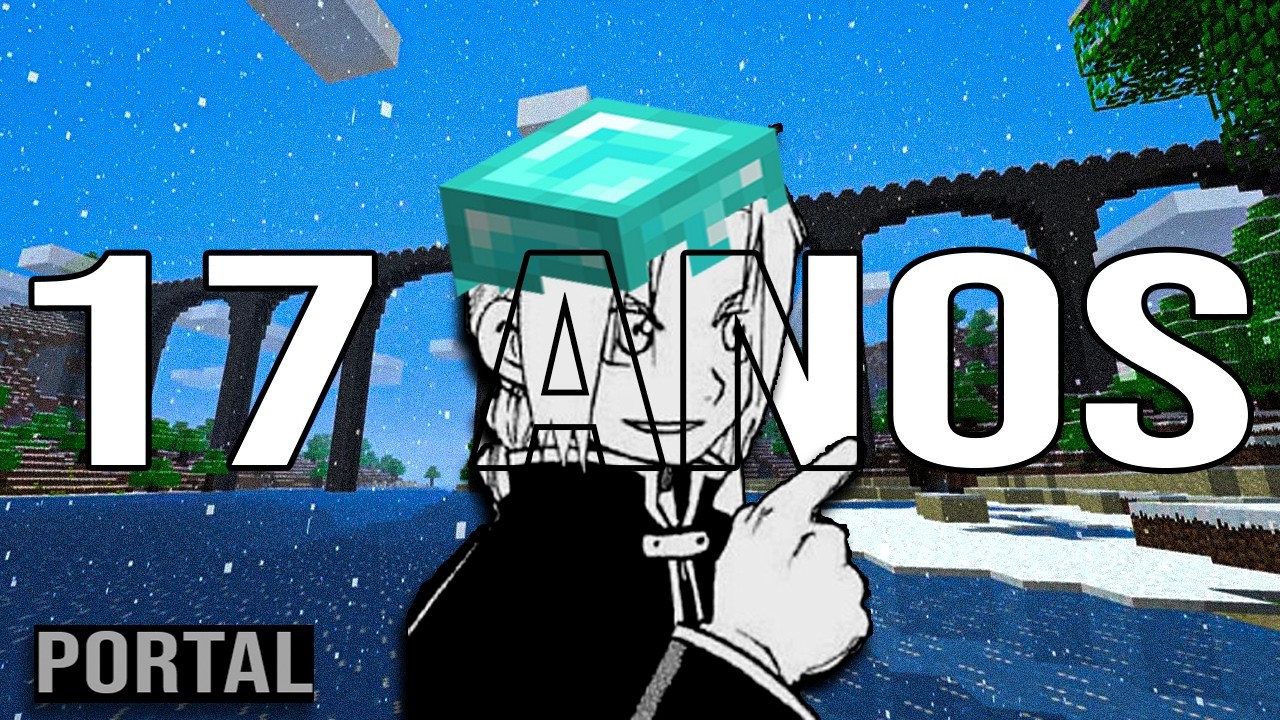 17 anos de Minecraft em 24 minutos