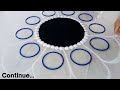 Dasara 9 Days Rangoli Designs💜 | Small Attractive Rangoli Designs🌟 | Rangoli Designs for Compitition