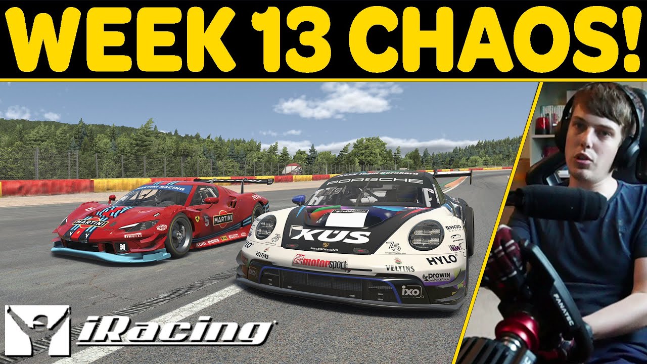iRacing | Can we survive week 13? GT3 Fixed at Spa (Updated!)