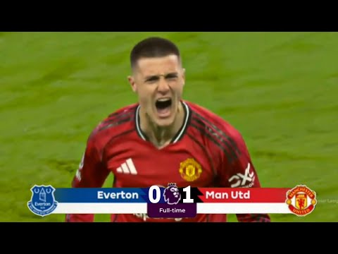 FULL HIGHLIGHT EVERTON VS MANCHESTER UNITED (0-1) | SESKO AMAZING GOAL⚽ | EPL 25/2026 | FANS CAMERA