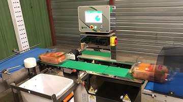 Series C Checkweigher - Carrots