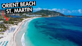 ORIENT BEACH From Above | St. Martin Drone Fly
