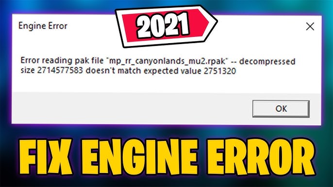 Fix Apex Legends Engine Error 0x7a0006 Dxgi Error Device Hung Windows 11 Youtube