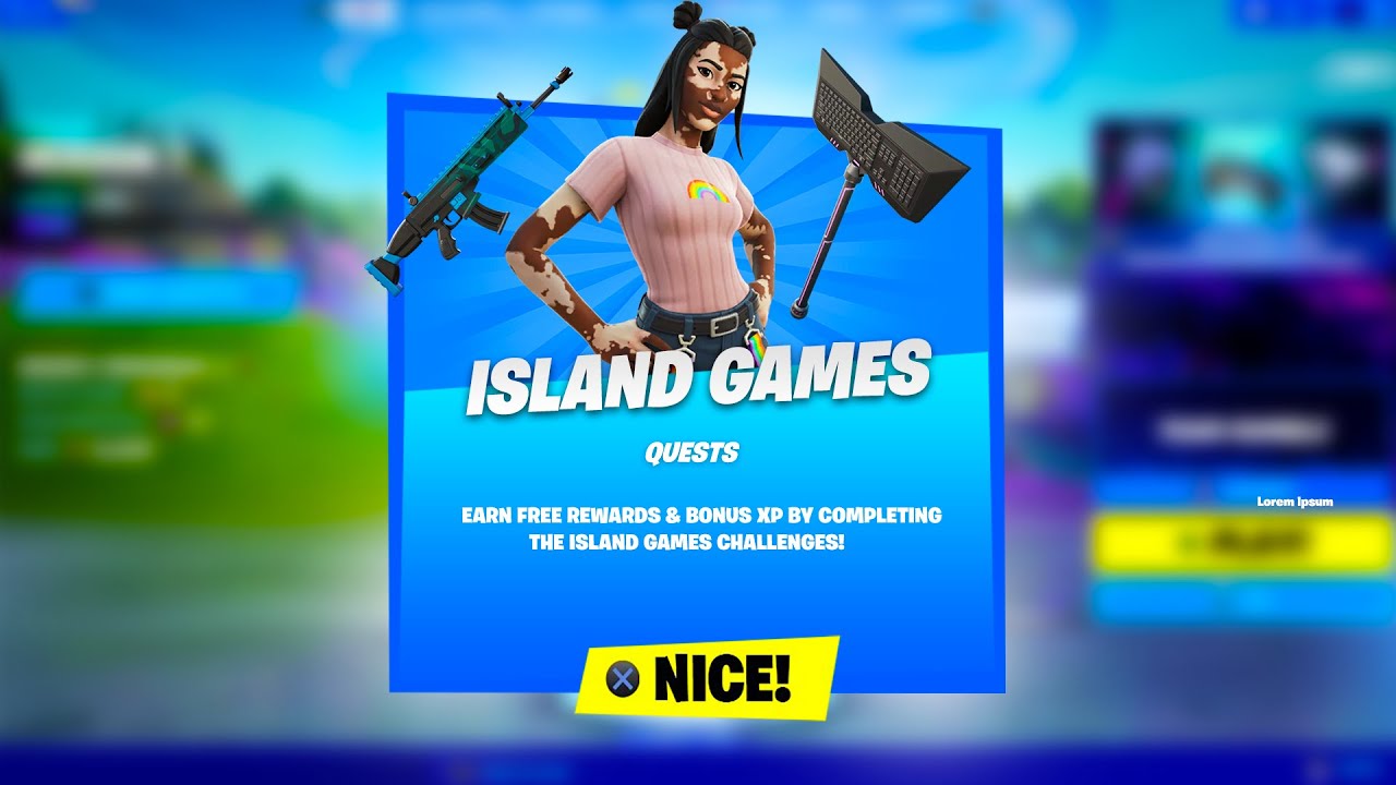 HOW TO COMPLETE ALL ISLAND GAMES QUESTS in FORTNITE! (Fortnite Island