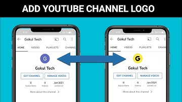 How to set youtube channel logo in tamil | add youtube profile picture | 2021