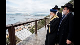 Highlights of The Sephardic Chief Rabbi Rav Yitzchak Yosef's Visit to Gibraltar