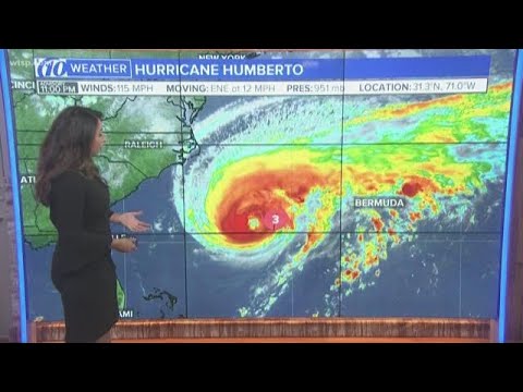 broadcast Major Hurricane Humberto, Imelda, Tropical Depression 10: It's a busy time of year