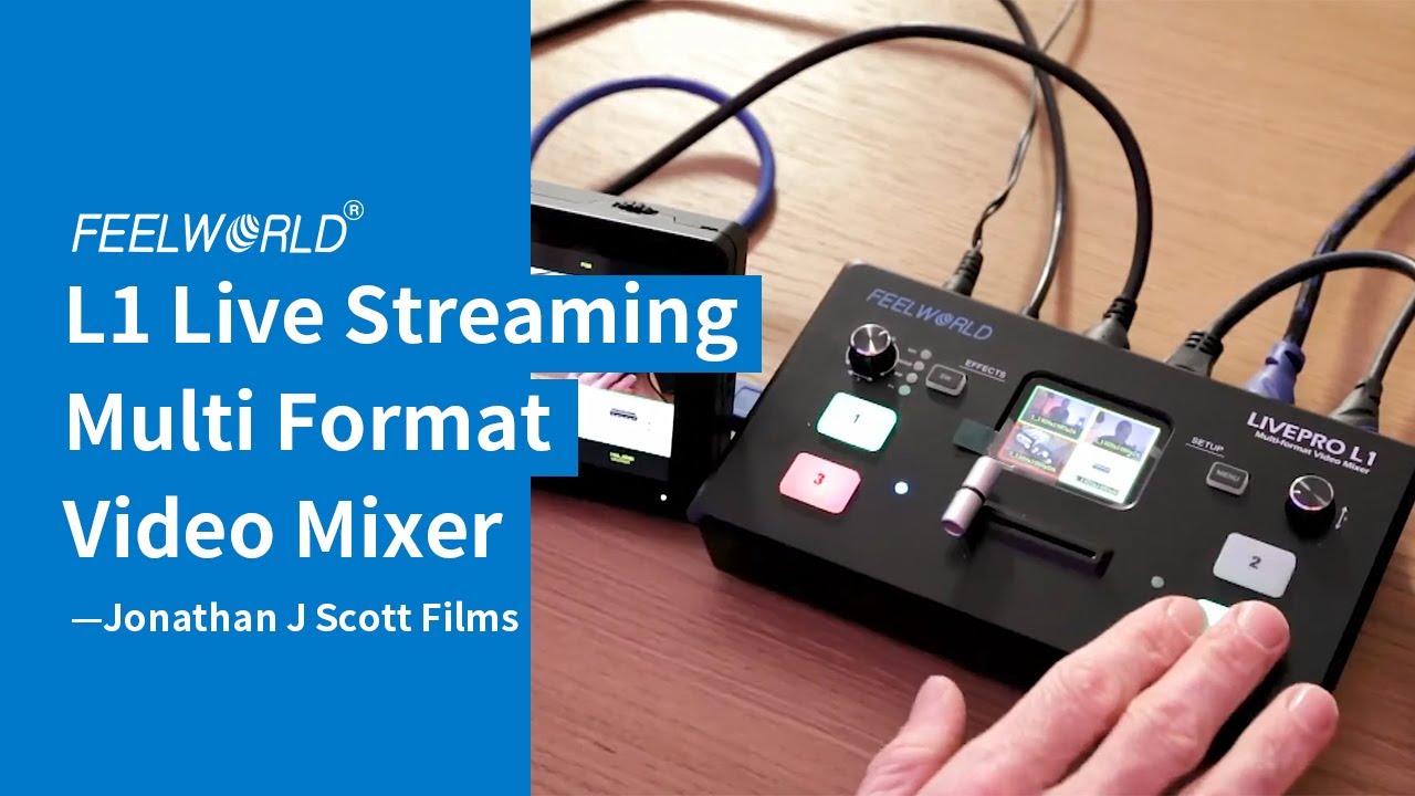 FEELWORLD L1 is A Budget Friendly Easy to Use Live Mixer -