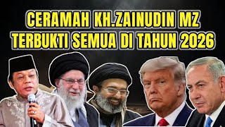 Terbukti Ceramah Kh Zainuddin Mz Soal Perang Iran Vs Israel Jadi Peringatan Untuk Umat