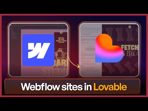 From Webflow to Lovable: Exporting and Organizing a Website Project