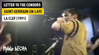 Mano Negra - Letter to the Censors - Live in Saint-Germain-en-Laye (La CLEF) 1991 (Official Live)