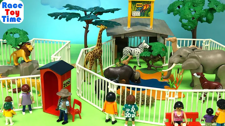 Playmobil Safari Animals Zoo - Fun Toys For Kids Video