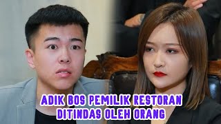 Adik Bos Pemilik Restoran Ditindas Oleh Orang