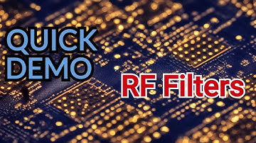 Unveiling the Hidden Power of RF Filters: A Quick Demo