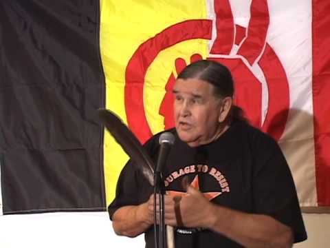 Clyde Bellecourt speaks at the 2009 AIM Fall Conference (pt 6 of 6)