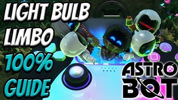 Light Bulb Limbo 100% Guide - All Bots & Puzzle Pieces | Astro Bot