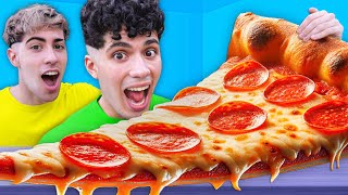 COMIENDO LA PIZZA MAS GRANDE DEL MUNDO !!