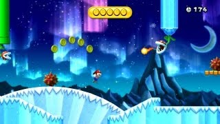 New Super Mario Bros. U - Challenges: Prickly Goomba's Coinless Run (Wii U)