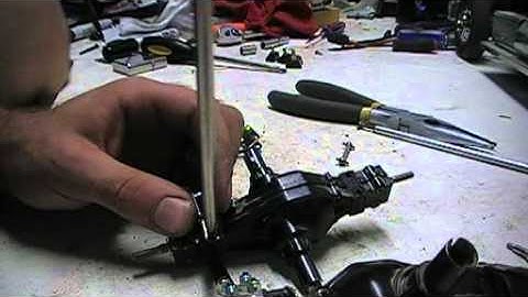 Tamiya Semi Diff Locking Tutorial