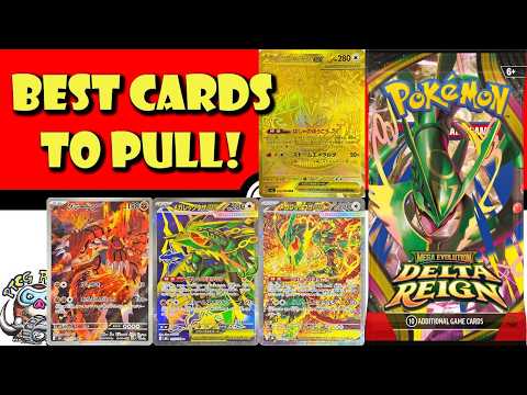 The Best Cards to Pull from Delta Reign! These Cards are Big! (Pokemon TCG News)