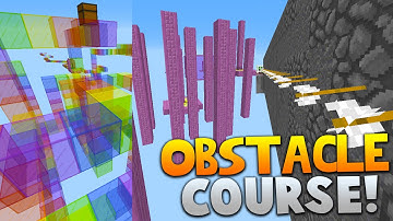Minecraft OBSTACLE COURSE PARKOUR 4! | (NEW 1.9 JUMPS & MORE)