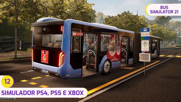 Primeiro Simulador de Ônibus para Consoles - Bus Simulator 18 (PS4 e Xbox  One) 