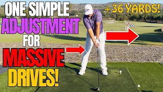 One Simple Adjustment for MASSIVE Drives!