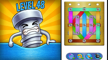 🏅 SCREW PUZZLE | SCREW MASTER 🤪 Level 48 🧩 Gameplay Walkthrough
