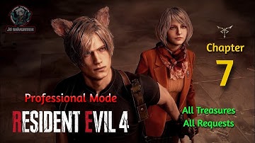 Resident Evil 4 Remake | Professional | Chapter 7 : Castle Walkthrough & Garrador Boss Fight | 60FPS