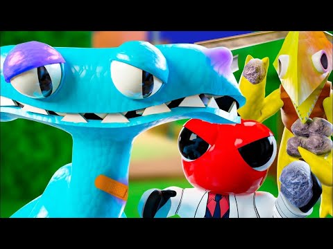 Видео: ПРЕДЫСТОРИЯ ЦИАНОВОЙ! | Rainbow Friends 2 - Анимации на русском