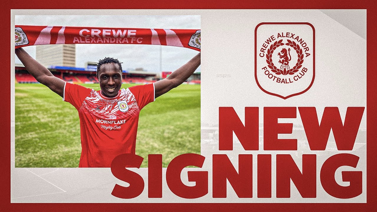NEW SIGNING Dan Agyei's First Crewe Words After Signing From Oxford United YouTube