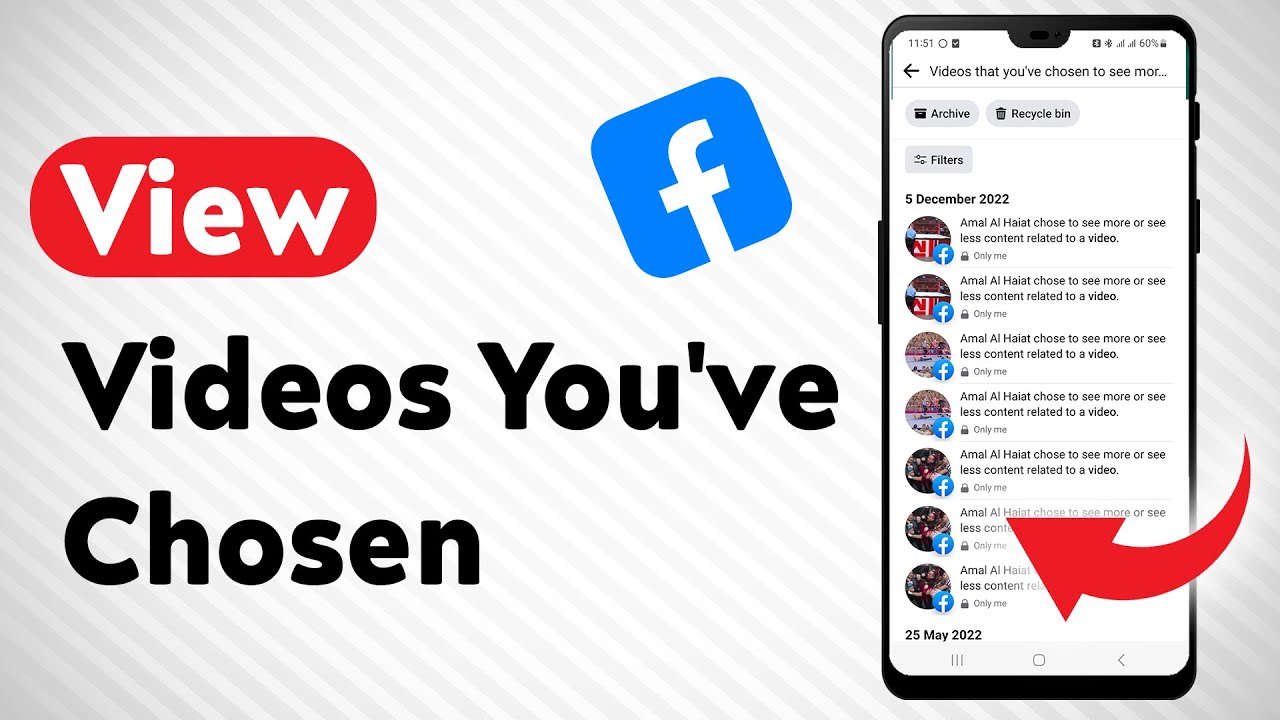 How To View Videos You've Chosen On Facebook - Full Guide - YouTube