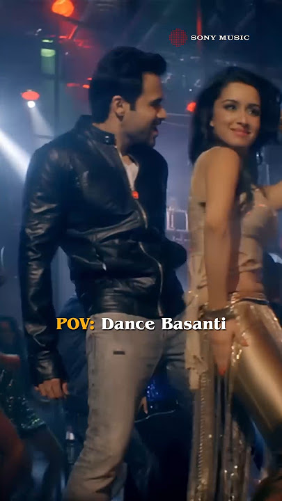 Let’s get moving with 'Dance Basanti'! 💃🔥 #dancebasanti #shraddhakapoor #emraanhashmi