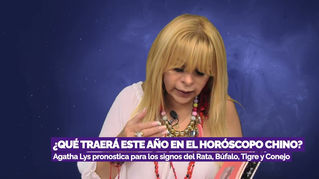 Agatha Lys ¿Qué nos traerá este año en el horóscopo Chino? PBO YouTube