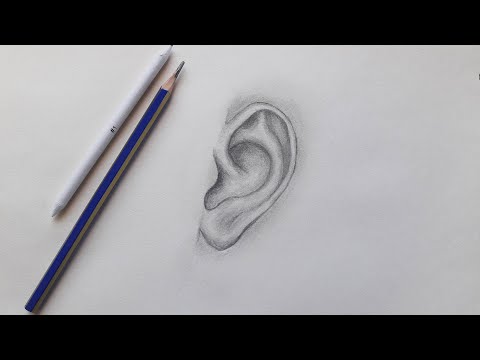 Kulak Nasıl Çizilir - KOLAY | How to Draw Ear - EASY