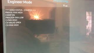 Samsung Smart Fridge - How to enter service engineer maintenance mode