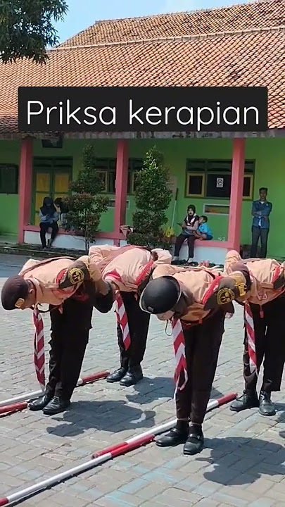 salah satu gerakan dalam PBB yaitu Periksa Kerapian || | #trending #viral ##pramuka #shorts