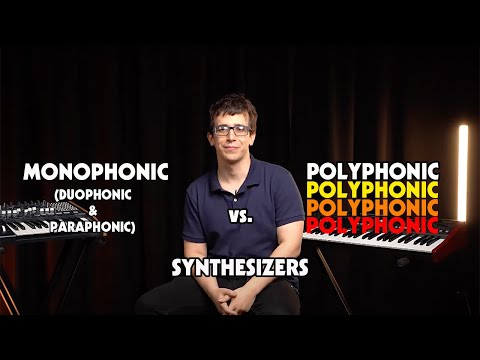 Polyphonic vs Monophonic vs Duophonic vs Paraphonic Synthesizers - The Differences Explained