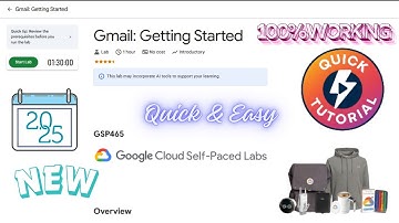 Gmail: Getting Started || GSP465 || [2025] With Explanation #qwiklabs #arcade